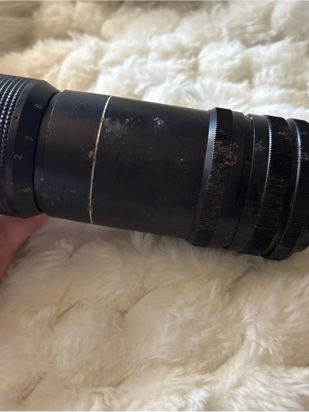 Vintage Yashinon R Zoom 90-190mm f/5.8 Telephoto Lens (M42 Mount)